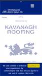 Mobile Screenshot of kavanagh-roofing.co.uk
